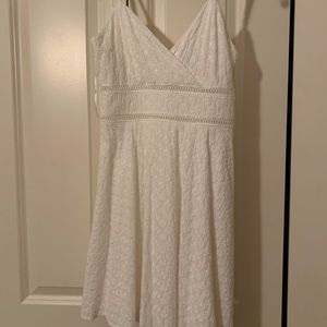 White summer dress from jun&ivy